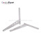 Best price highly weather proof white Screw air conditioner bracket stand