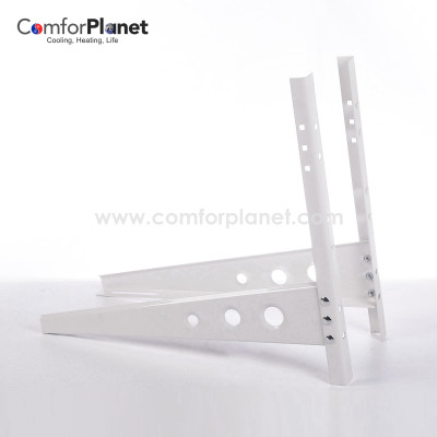 Best price highly weather proof white Screw air conditioner bracket stand