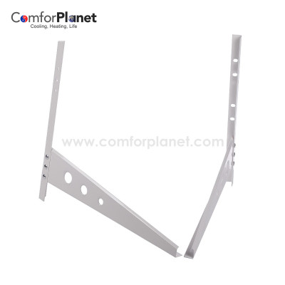 Best price highly weather proof white Screw air conditioner bracket stand
