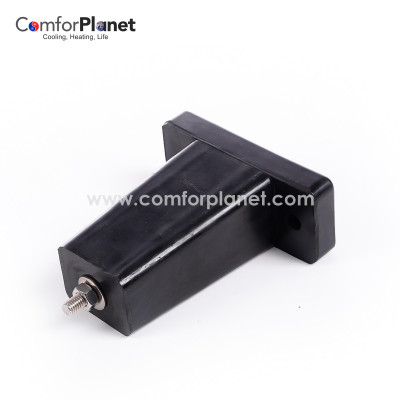 Black rubber damper anti vibration mounts  for Air Conditioning Ventilation System
