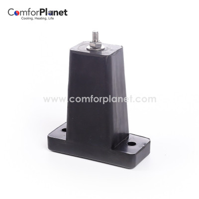 Black rubber damper anti vibration mounts  for Air Conditioning Ventilation System