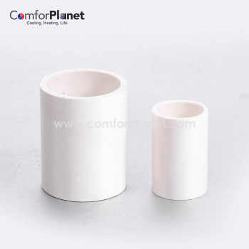 Factory sale 100% high density PVC plastic Rigid drain pipe and fittings coupling  for condensated wate