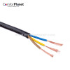 Conectores de cable de CA de conductor de cobre puro no excéntrico con aislamiento de PVC HVAC