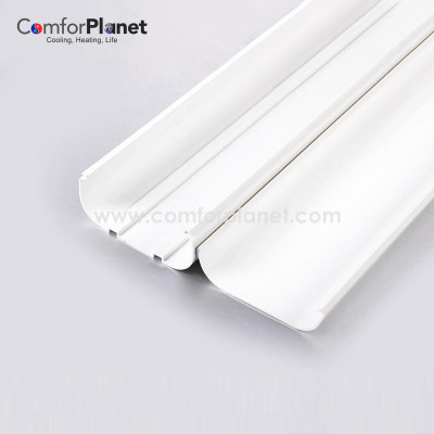 Line Set Cover PVC Duct AC Pipe Cover Conditioner Duct Pipe Trunking for AC Installation System