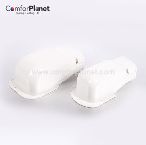 Line Set Cover PVC Duct AC Pipe Cover Wall Corner Air Conditioner Duct Pipe Trunking for AC Installation System