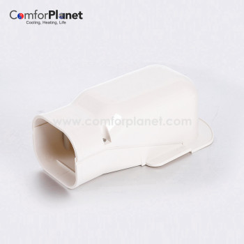 Line Set Cover PVC Duct AC Pipe Cover Wall Corner Air Conditioner Duct Pipe Trunking for AC Installation System