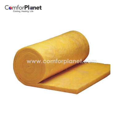 Top quality Fiberglass 12kg/M3 Thermal glasswool material board for air conditioner
