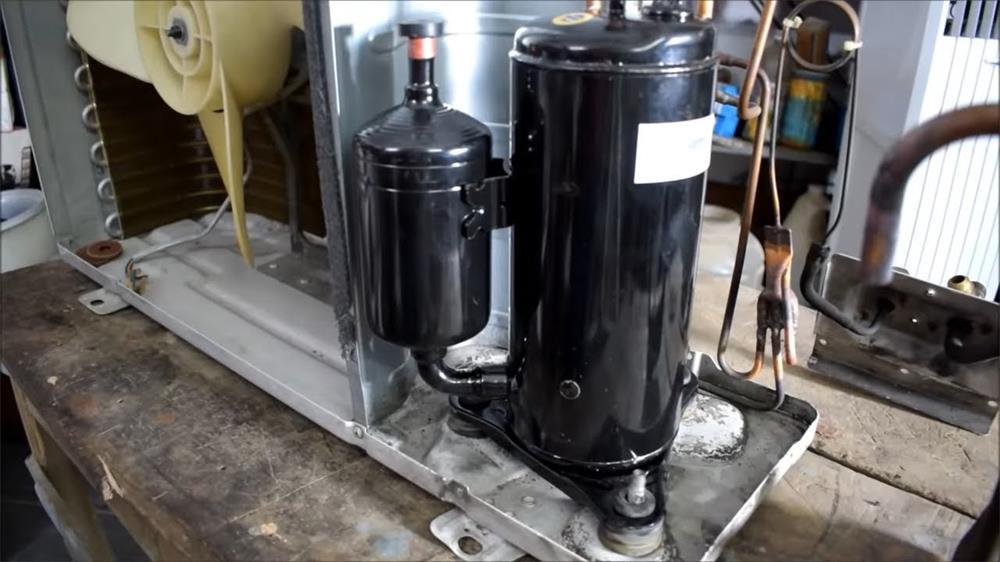 el principio de funcionamiento y método de mantenimiento del compresor de aire acondicionado