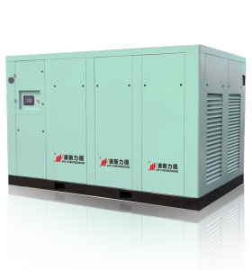 350 HP Oil Free Food Chemical Cement Instrument Dry Type Screw Compressor
