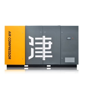 75KW 2 Stage Screw Air Compressor Permanent Magnet 12 Bar with Inverter