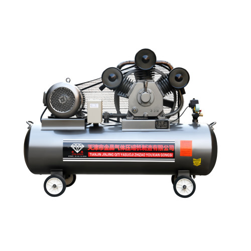 10 HP 500L Belt Driven Industrial Piston Air Compressor with Wheel