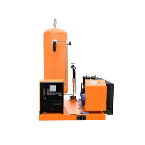 industrial shop laser cutting 30Bar 15KW piston air compressor with laser dryer medium pressure