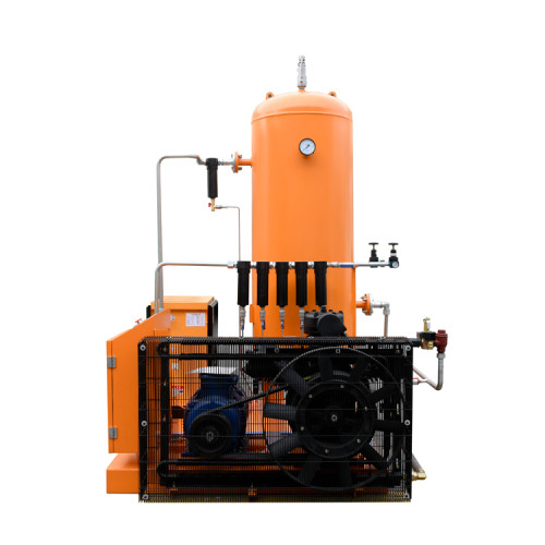 Combined 30 Bar Piston Air Compressor with Dryer for Laser Cutting Machine