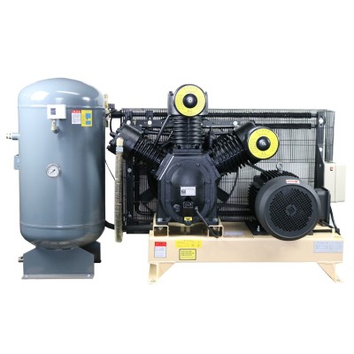 Air Cooling Piston Air Compressor 30 Bar Compresseur D′air