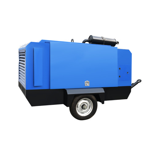 Mining Diesel 113KW Compressor Industeral 10 Bar Portable Screw Air Compressor