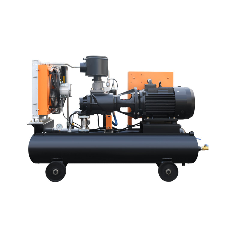 Precautions for installation of electric mobile screw air compressor