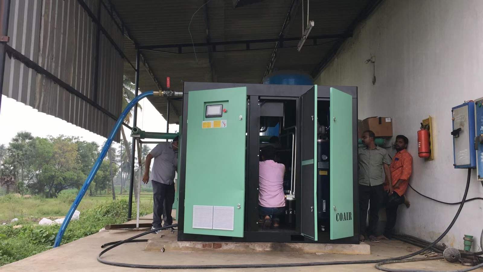 Screw Air Compressor Installation