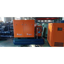 Screw air compressor is being produced
