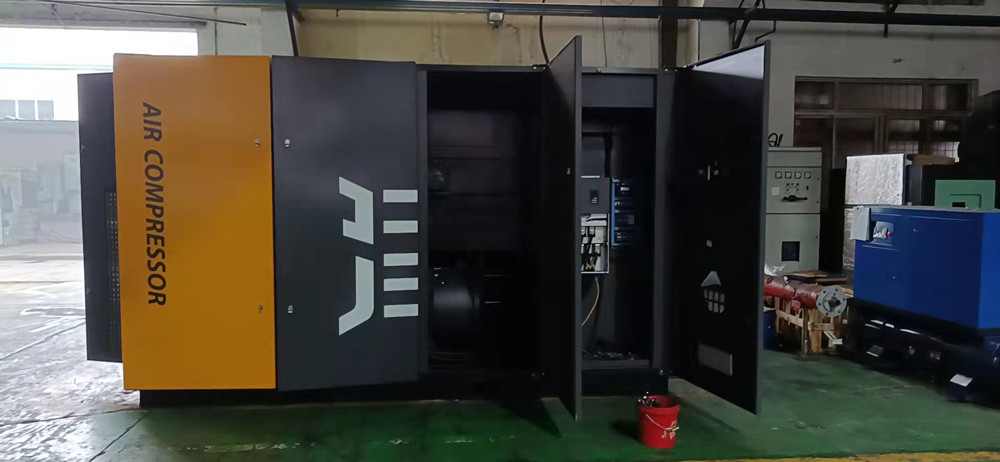 Medium pressure screw air compressor