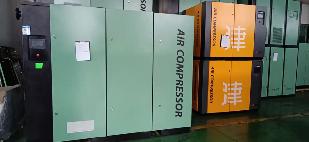 High pressure screw air compressor