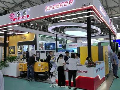 Ура! JINJING Air Compressors на волне инноваций на выставке ComVac ASIA 2023!