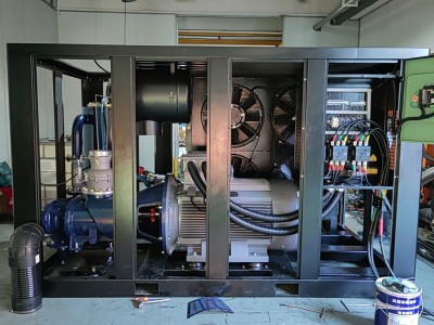 Как работает безмасляный винтовой компрессор?