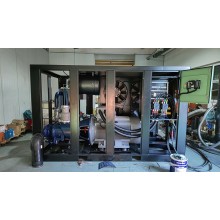 How does oil free screw compressor works?