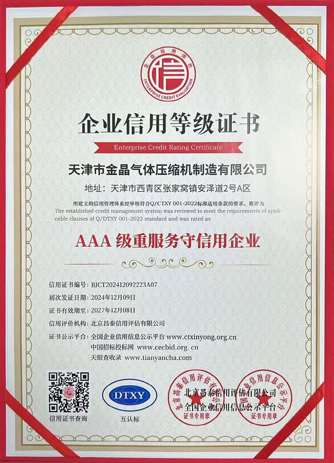 AAA-zhongfuwushouxinyongqiye-1