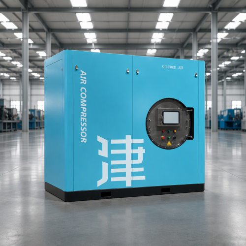 OEA37AVSD-8 PM Explosion-proof Dry Type Oil Free Screw Air Compressor Booster