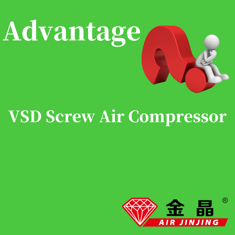 What are the advantages of VSD screw air compressor ?