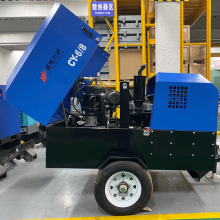 The Jinjing brand diesel portable air compressor