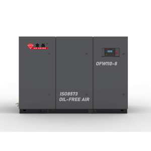 30-355 KW 10 Bar Water Cooled Oil-Free Dry Screw Type Compressor