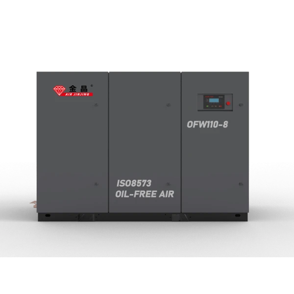 30-355 KW 10 Bar Water Cooled Oil-Free Dry Screw Type Compressor