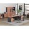 Wooden Office Table with Storage Cabinet wholesale Wsun furniture