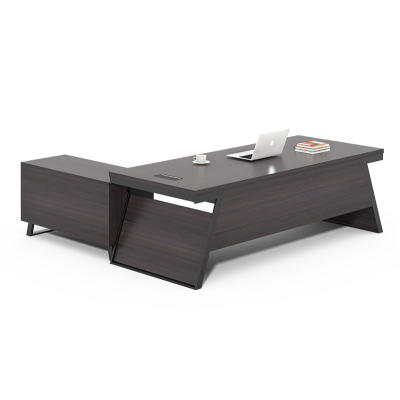 Large L-Shaped Desk Executive Office Desk Computer Table Workstation with  File Cabinet Storage Costumized size and color available