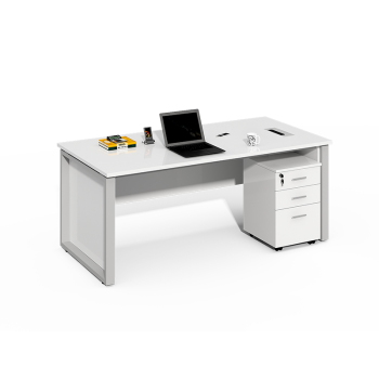 Double Sided 4 Person Workstation with Screens wholesale WS-111504