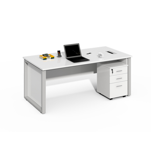 浙江杭州办公家具制造商白色办公电脑桌出售 WS-LY1206B