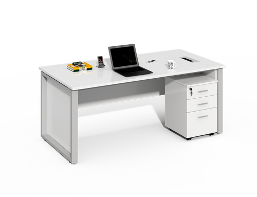 الصين مصنعي أثاث المكاتب البيضاء طاولة الكمبيوتر المكتبية للبيع WS-LY1206B
