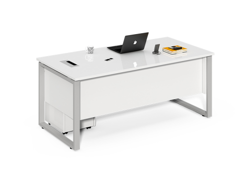 浙江杭州办公家具制造商白色办公电脑桌出售 WS-LY1206B