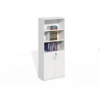 Wholesale Openshelf+2 swing doors file cabinet with shelves Lockable file cupboards for Office