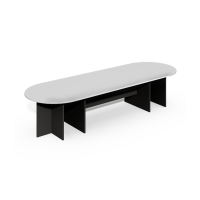 Commercial oval-shape meeting desk Boat Shape Conference Table for conference room furniture