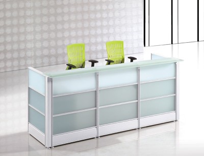 Muebles de Wsun de la fábrica de China de la venta al por mayor del mostrador de recepción de la oficina del diseño simple