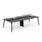 Low Price dark wood rectangular coffee table unique side tables wholesale China factory WS-HM1206T
