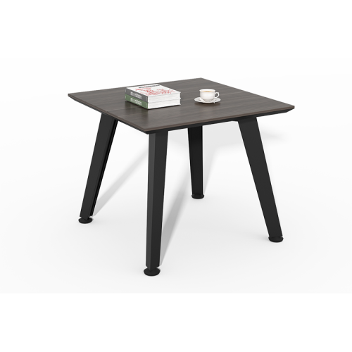 Mesa de centro cuadrada negra de madera de alta calidad al por mayor WS-HM6060