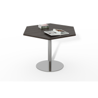 Mesa de centro cuadrada negra de madera de alta calidad al por mayor WS-HM6060