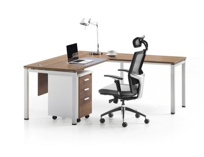 L型办公家具行政办公桌批发WS-CD0118