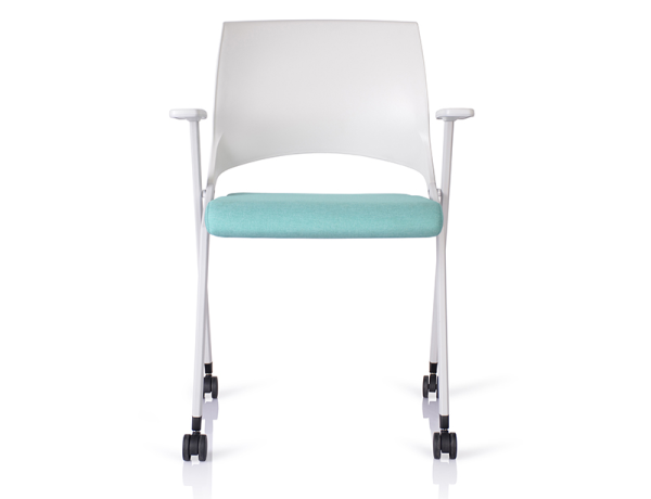 Hot selling Cheap White Waterproof Soft Seating stackable folding chairs wholesale WS-ID05W