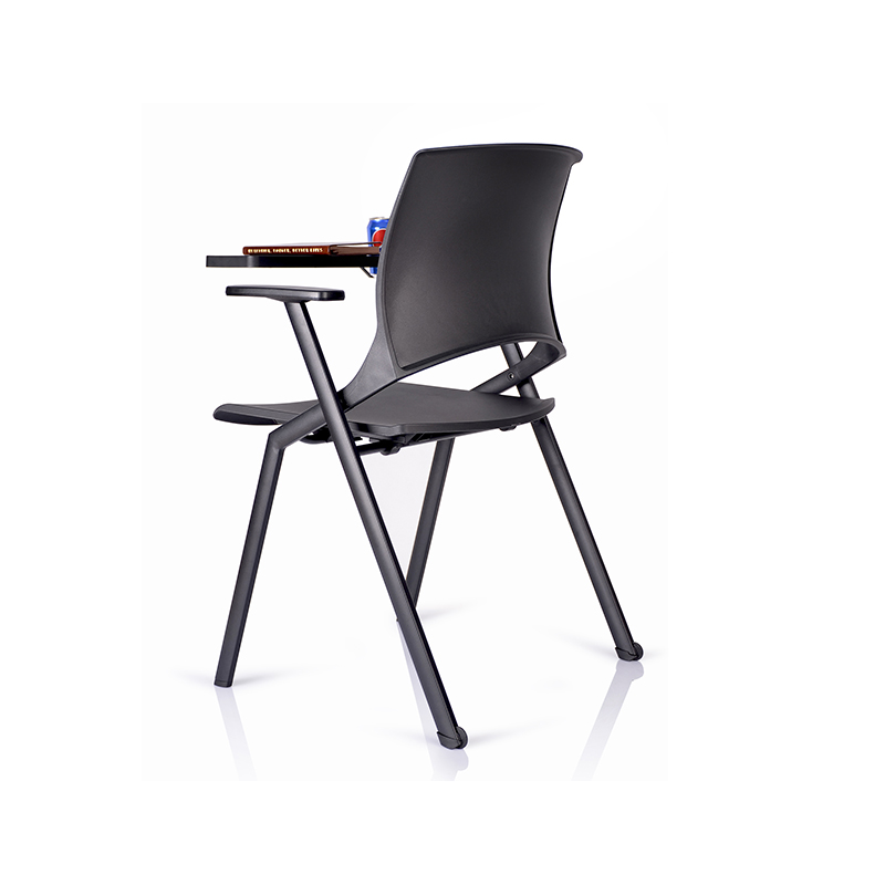 Tablero de escritura del fabricante de China sillas plegables negras al por mayor WS-ID06