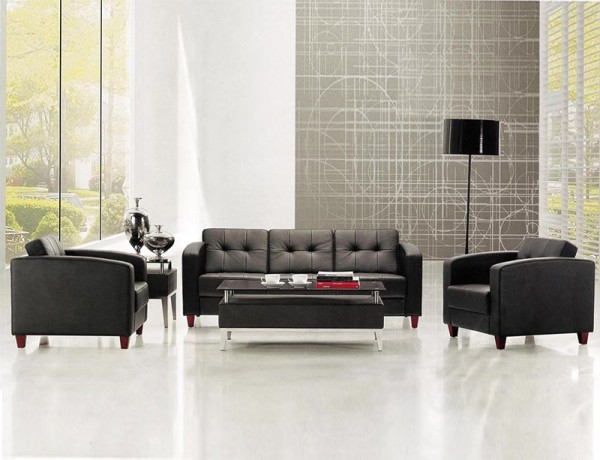 Sofá de oficina de diseño moderno establece muebles Wsun al por mayor