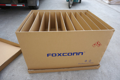 100% Recyclable 5 Layers  Corrugated Packaging Boxes for Foxconn
